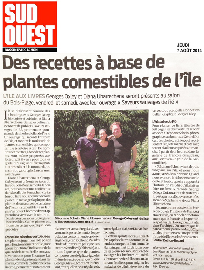 SUDOUEST 7 AOUT 2014