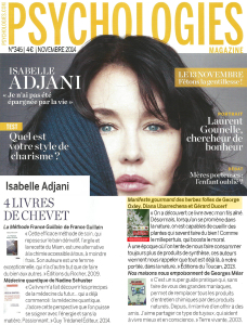 Psychologies ADJANI 4 NOV 2014